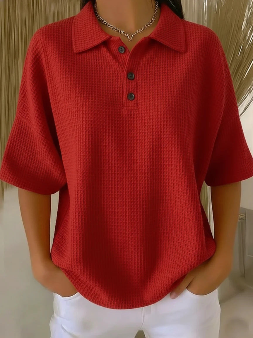 Damen-Poloshirt mit langen Ärmeln – Bild 6 | LuxeStyle