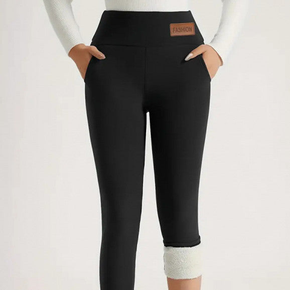 Warme Fleece-Leggings