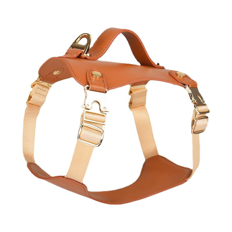 Mikrofaser Outdoor-Hundegeschirr mit Leine – Bild 7 | LuxeStyle