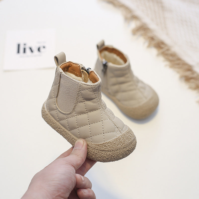 Warme Kinder Winterstiefel mit weicher Sohle – Bild 3 | LuxeStyle