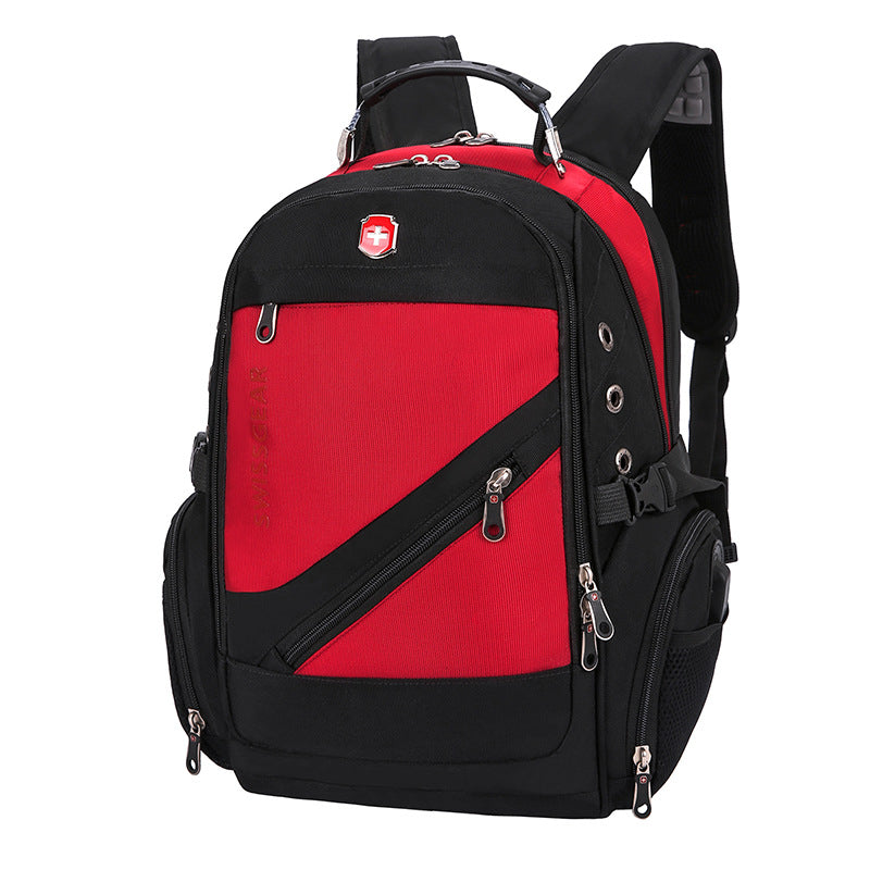Grosses Outdoor-Reise-Nylon-Rucksack, wasserdicht – Bild 7 | LuxeStyle