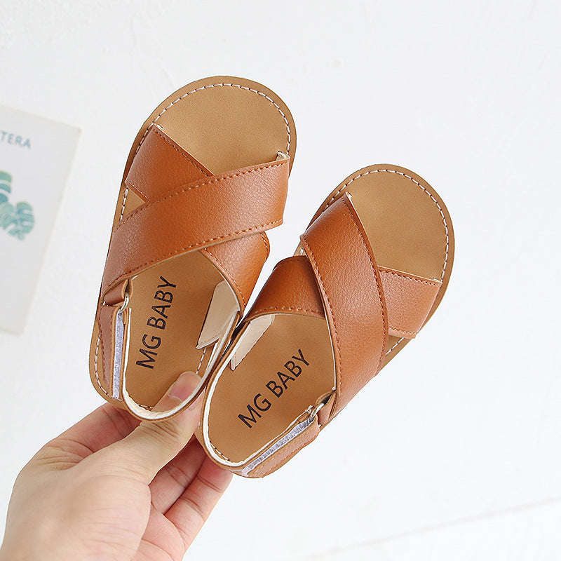 Kinder Cross-Sandalen mit Klettverschluss – Bild 7 | LuxeStyle