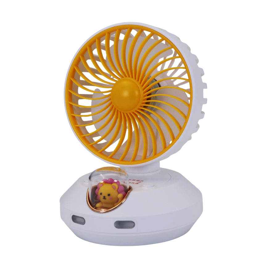 Schüttelkopf-Ventilator, kabellos