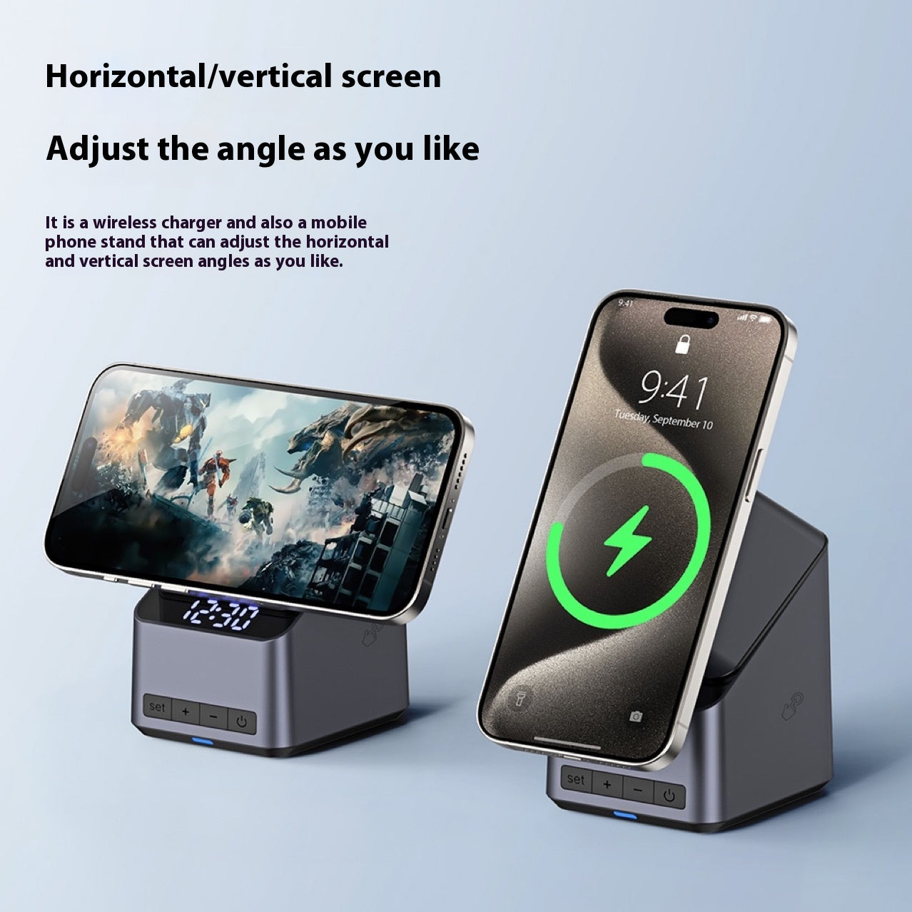 Wireless-Charger «QiFast» · kabellos laden