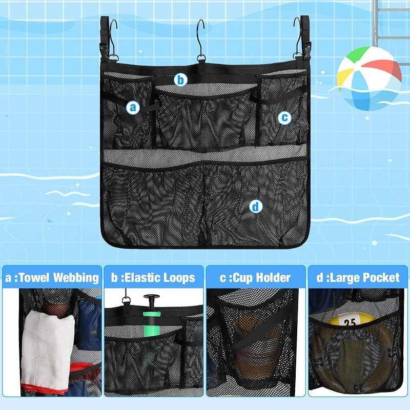 Netz-Buggy-Tasche für Poolzubehör – Bild 3 | LuxeStyle