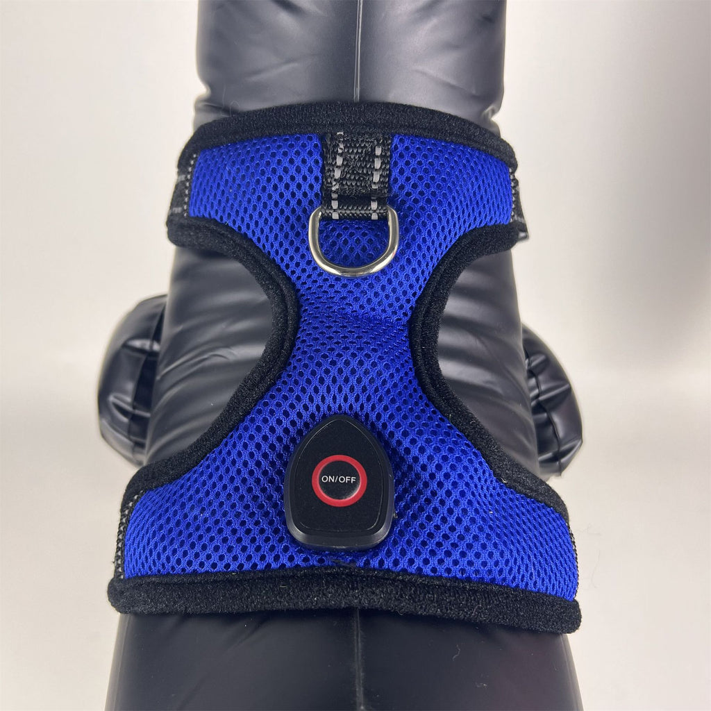 Leuchtendes Haustiergeschirr mit USB-Ladefunktion – Bild 4 | LuxeStyle