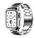 Edelstahl-Armband für Apple Watch mit TPU-Gehäuse