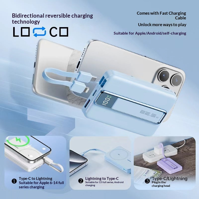 Magnetische Wireless Power Bank 10000mAh