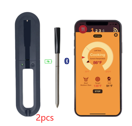 Bluetooth Grillthermometer-Fühler – Bild 3 | LuxeStyle