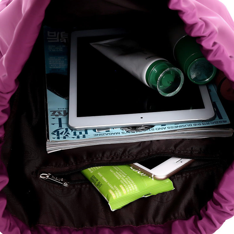 Reise-Rucksack mit Zugverschluss – Bild 7 | LuxeStyle