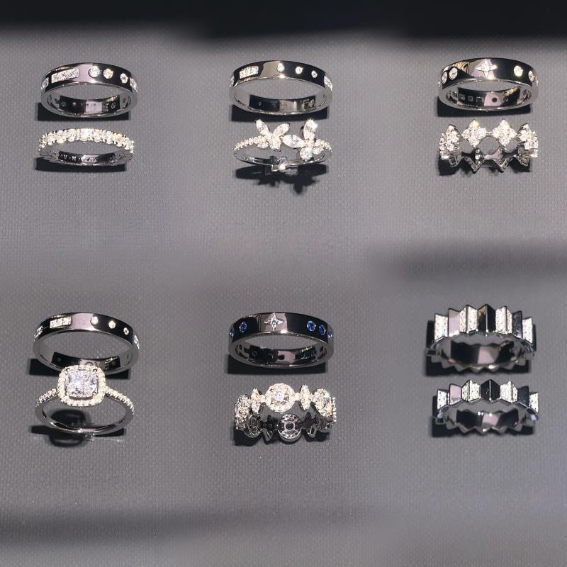 Prinzessin Kleiner Diamant Eleganter Ring