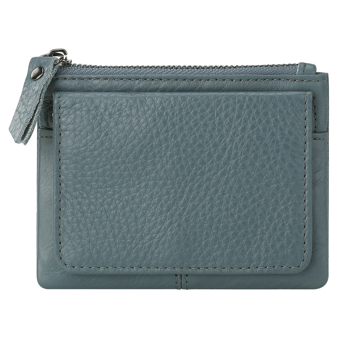Retro Mini-Portemonnaie aus Leder – Bild 3 | LuxeStyle