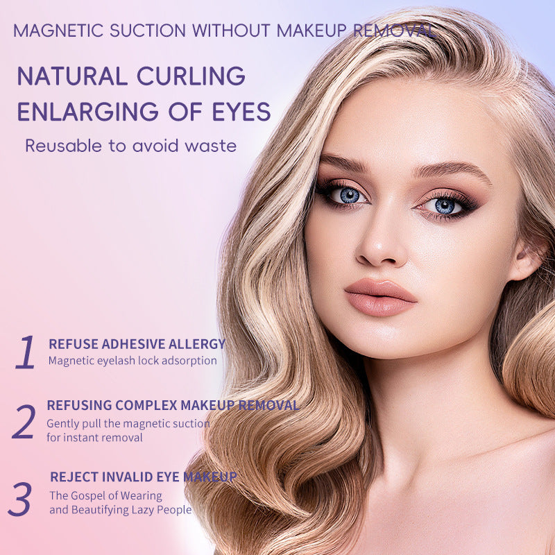 Magnetische Wimpern «Natural» mit Clip