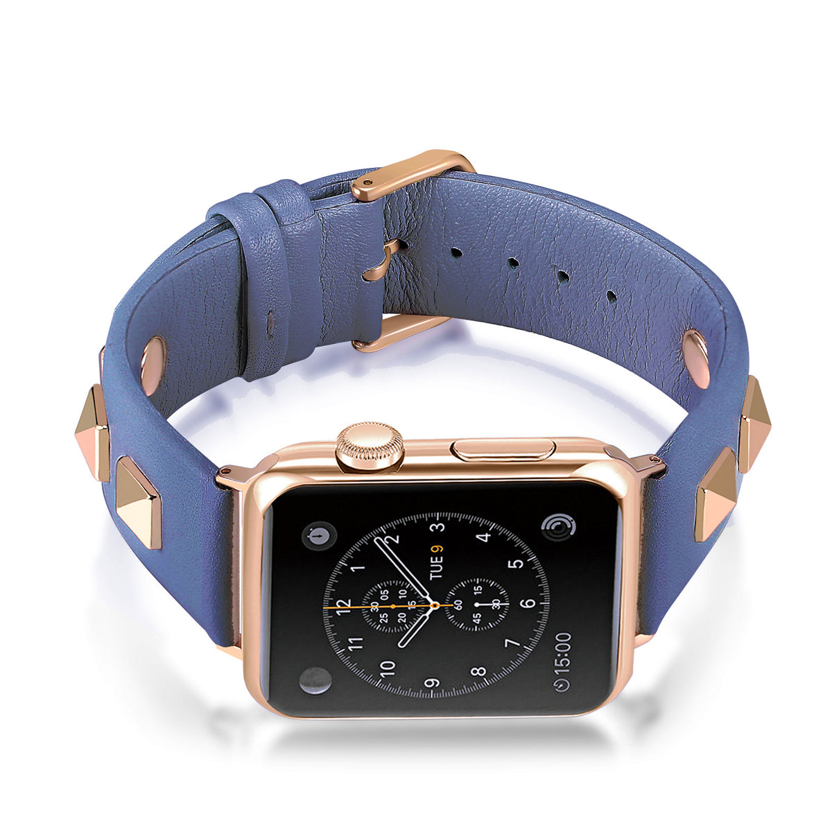 Lederarmband mit Nieten für Watch – Bild 2 | LuxeStyle