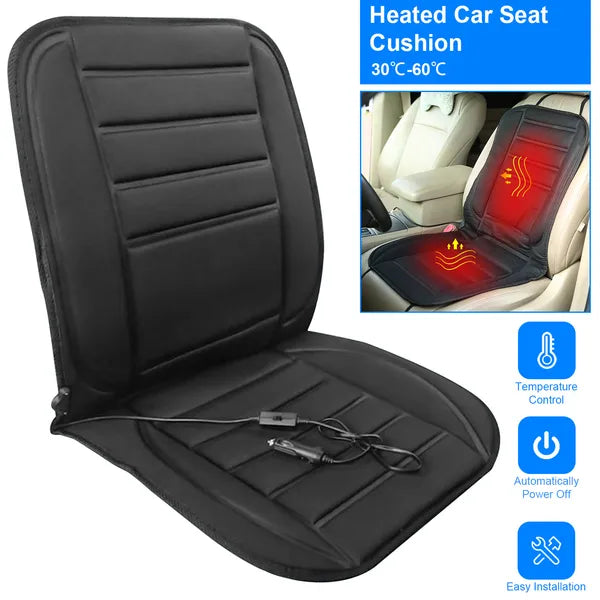Heizbare Auto-Sitzauflage 12V mit 2-Stufen-Regelung