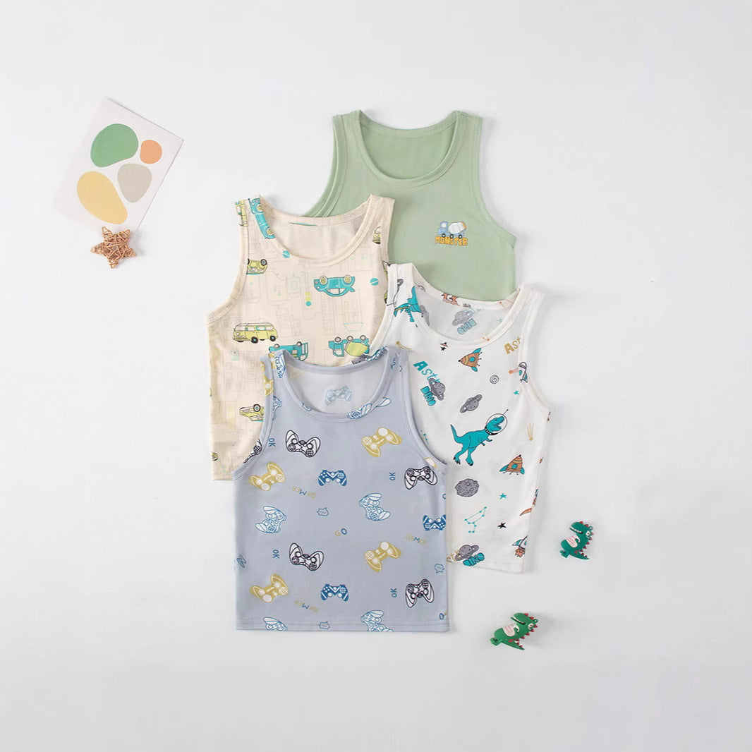 Dünne Strickweste für Kinder – Bild 3 | LuxeStyle