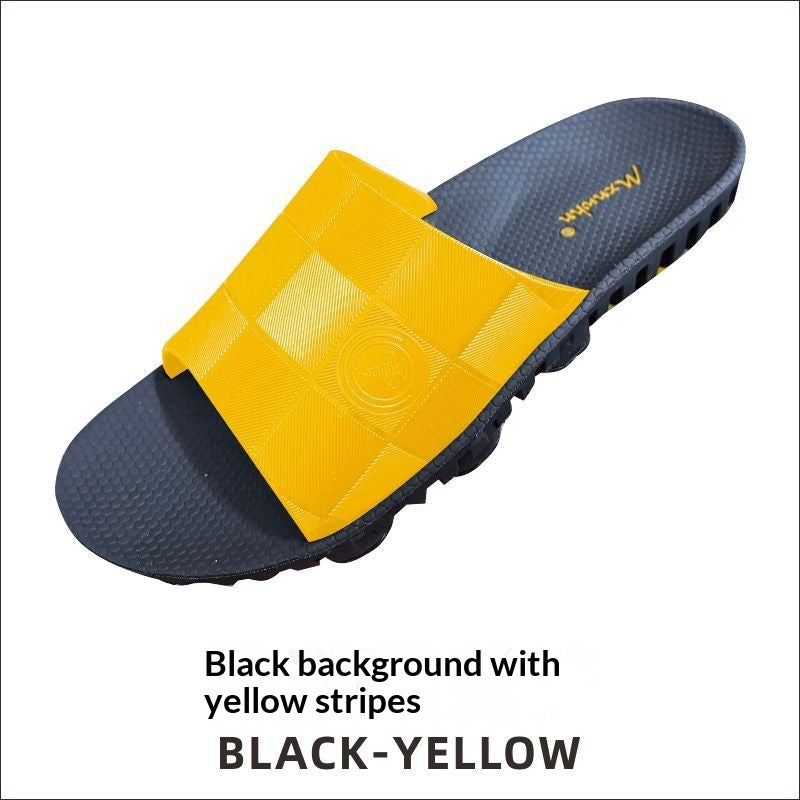 Herren Freizeit-Slipper mit rutschfester Gummisohle