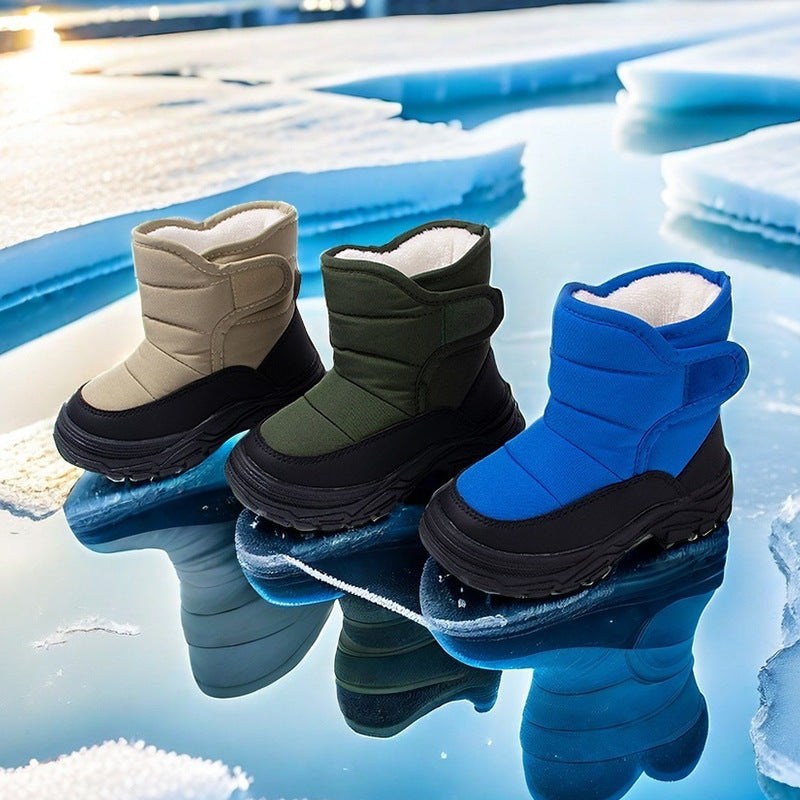 Warme, gefütterte Winter-Sneakers für Kinder