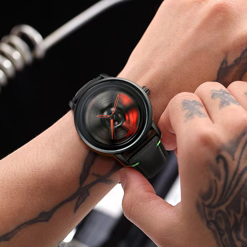 Quarz-Herrenuhr mit Milanaise-Armband