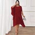 Elegantes Rundhals-Kleid