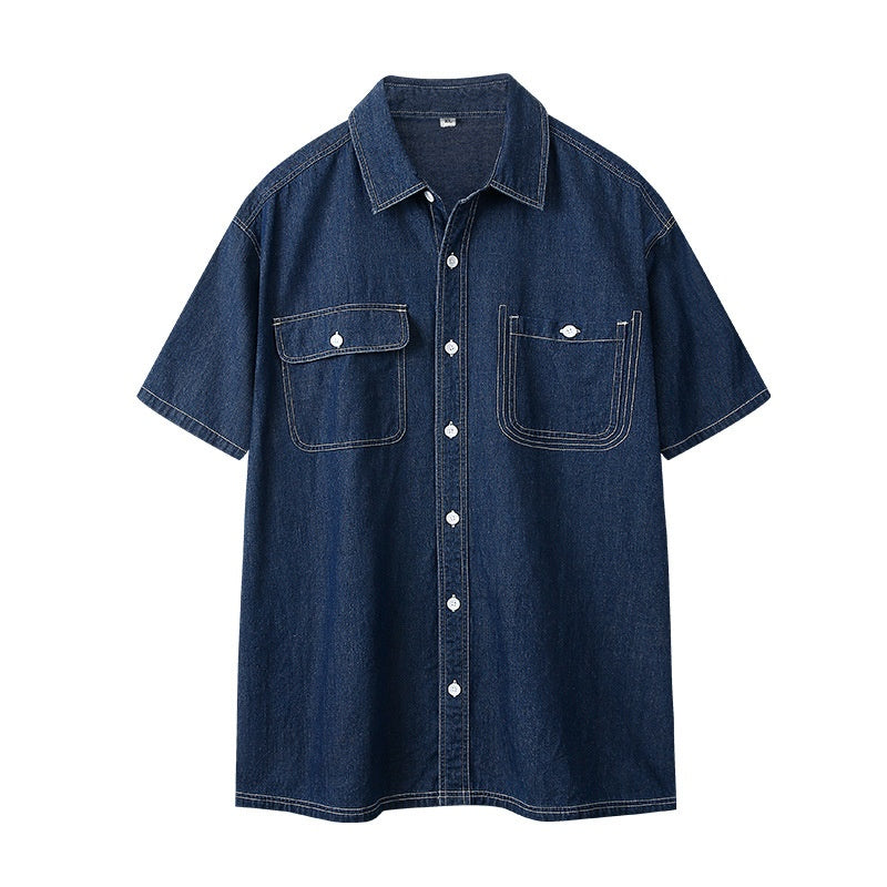 Herren Jeanshemd Slim-Fit – Ansicht 3