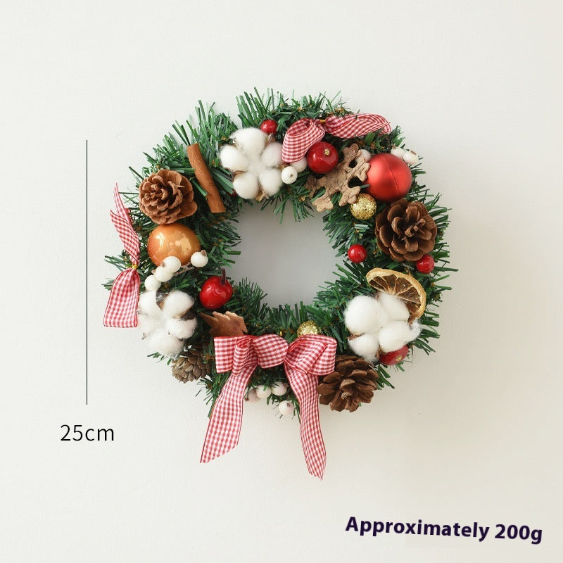 Weihnachtsgirlande mit Bogenkranz – PVC – Bild 9 | LuxeStyle