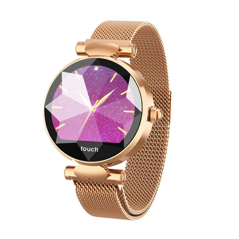 Smartwatch mit Herzfrequenz- und Blutdruckmessung – Ansicht 3