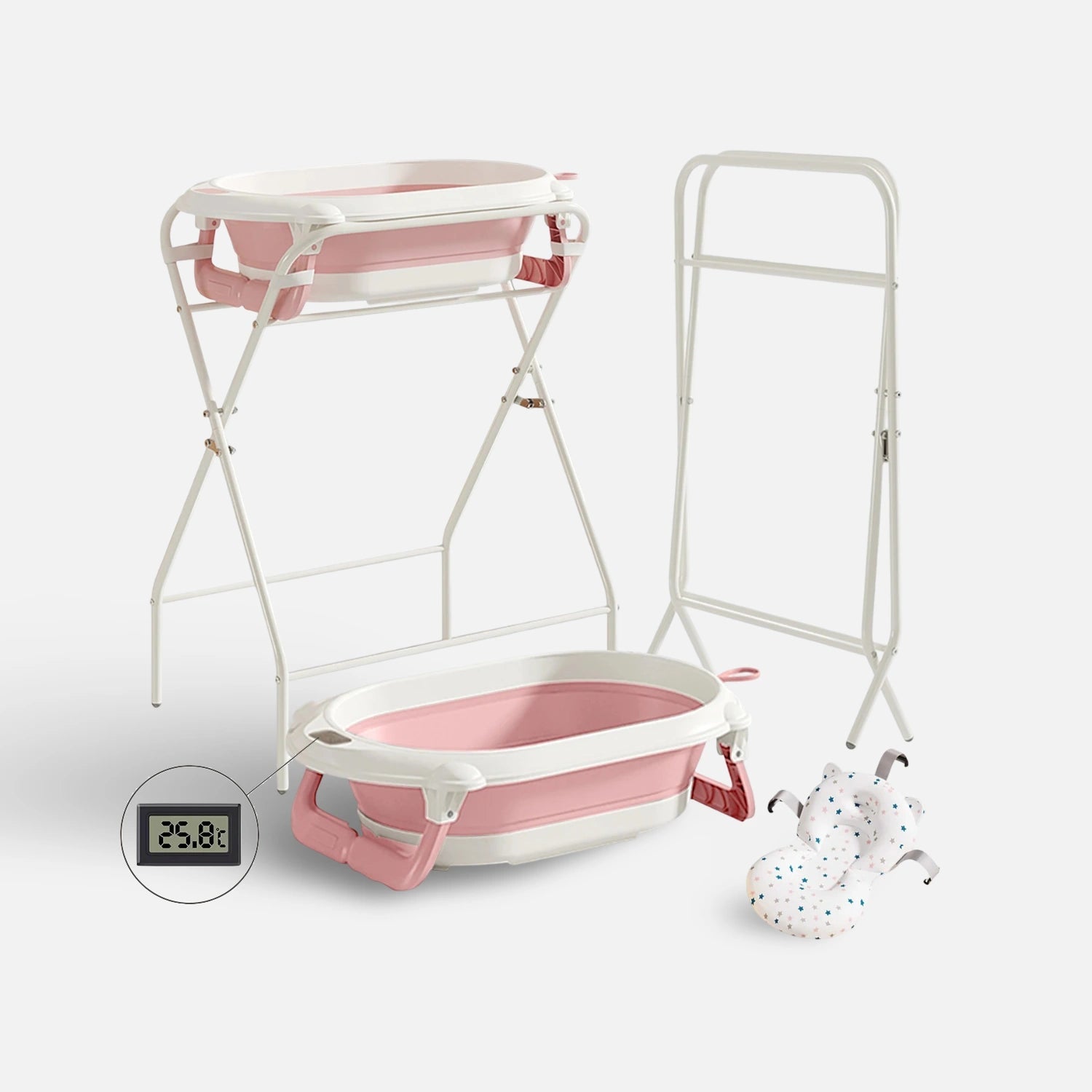 Baby-Badewannen-Set mit Ständer