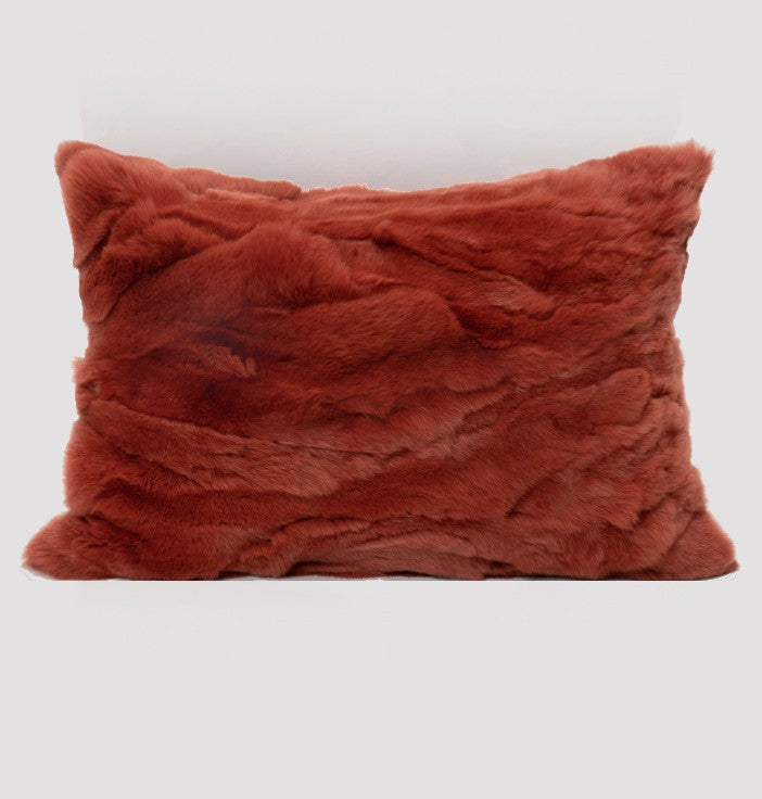 Rostrotes Kristall-Kissen – Bild 11 | LuxeStyle