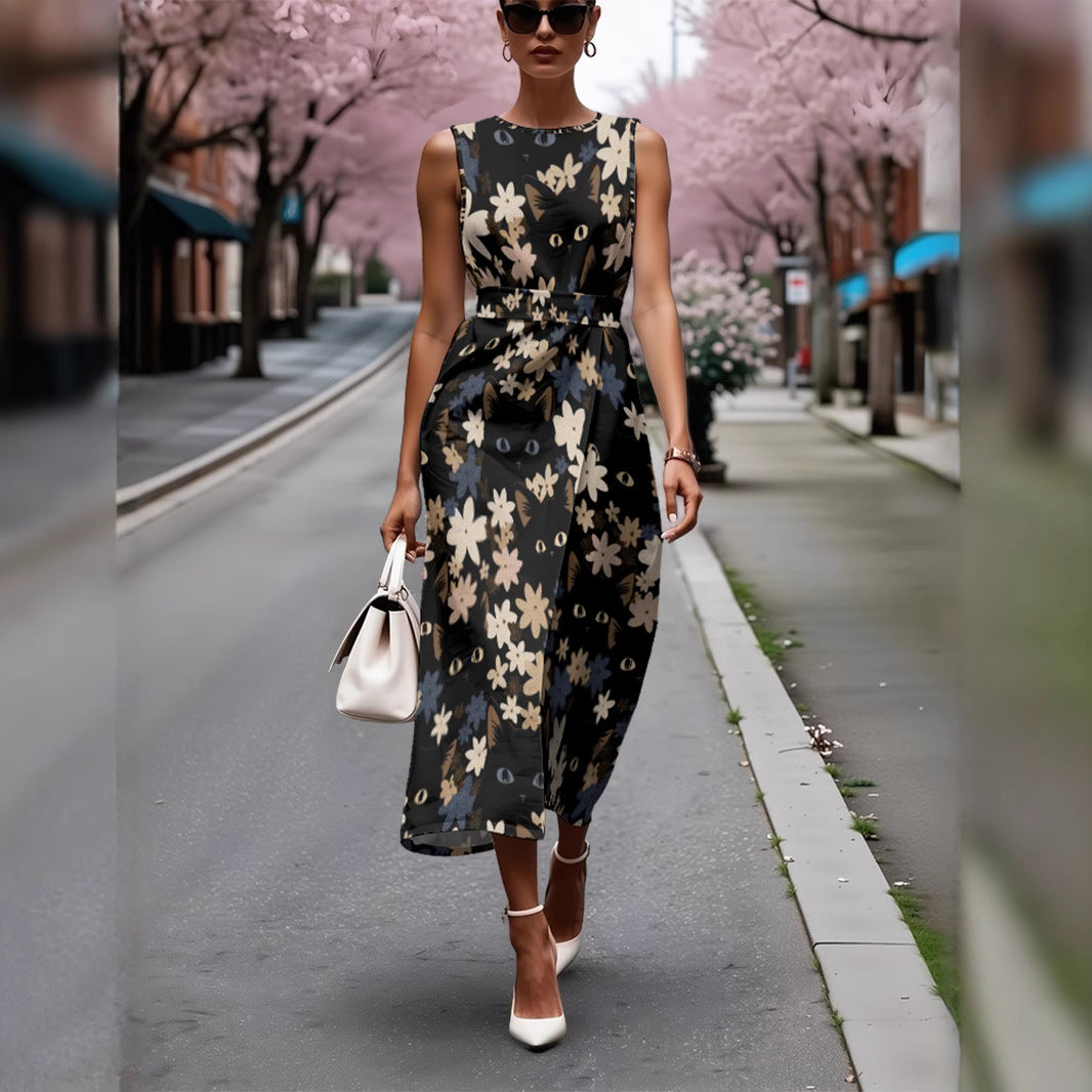 Elegantes ärmelloses Kleid