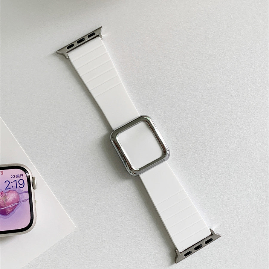 Smartwatch-Armband aus Silikon mit Magnetverschluss – Bild 6 | LuxeStyle