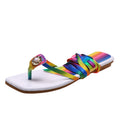Damen-Sandalen mit bunten Schnürsenkeln – Bild 6 | LuxeStyle