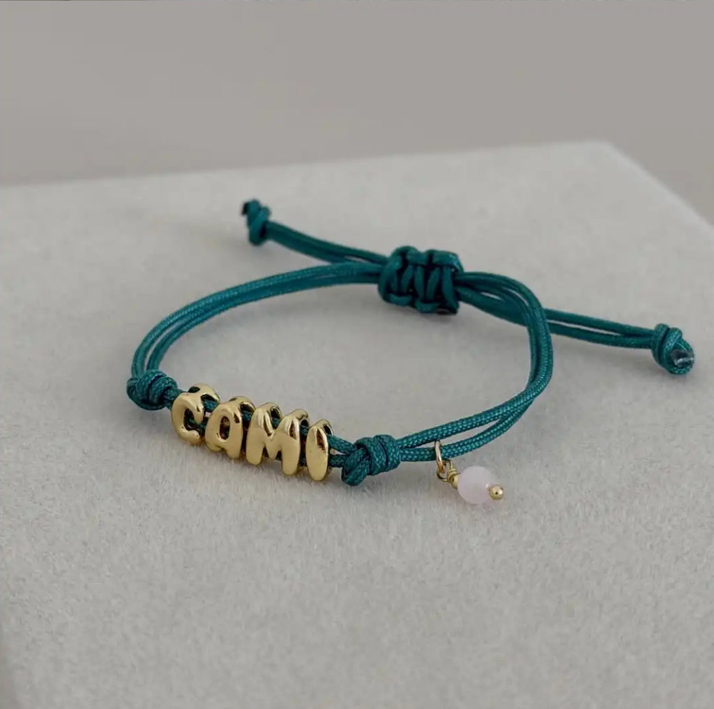 Buchstaben-Armband aus Kupfer – Bild 4 | LuxeStyle