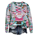 Damen Hoodie mit 3D Digitaldruck