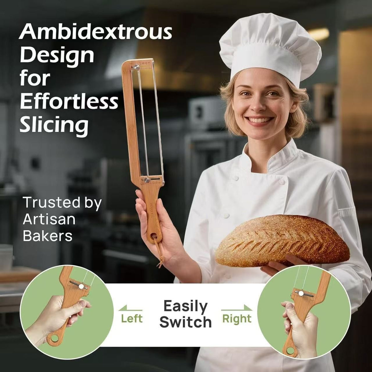 Brot-Schneidehilfe aus Holz – Bild 3 | LuxeStyle