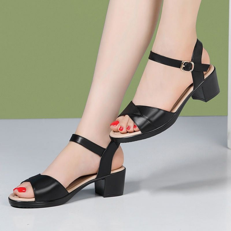 Sandalen mit Chunky Heel – Bild 2 | LuxeStyle