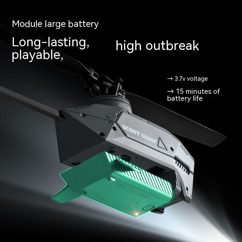 Kamera-Helikopter für Luftaufnahmen
