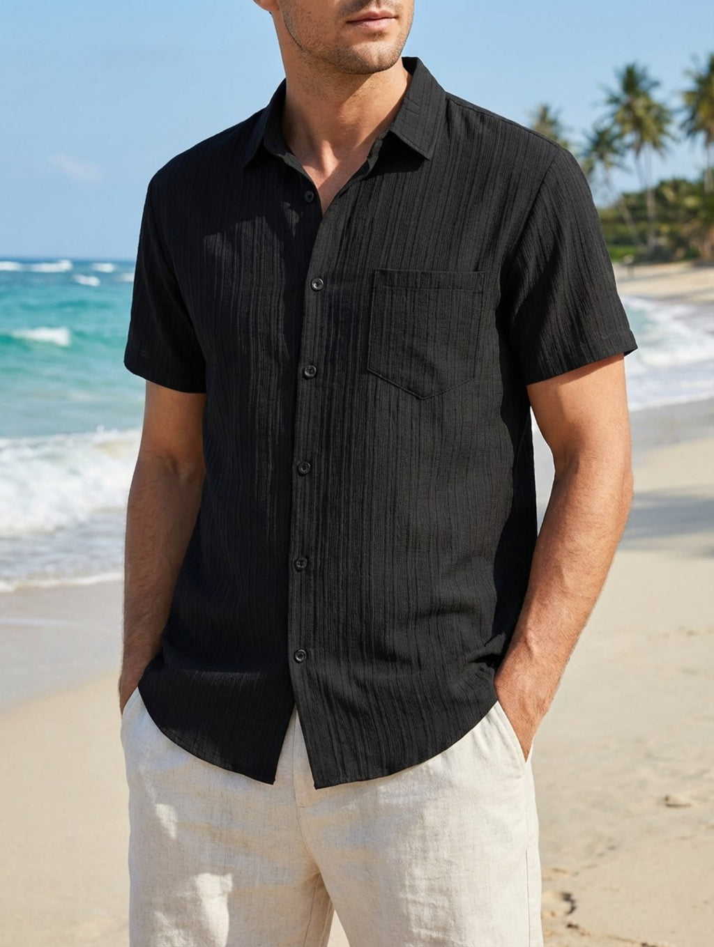 Sommer-Shirt mit Streifenmuster