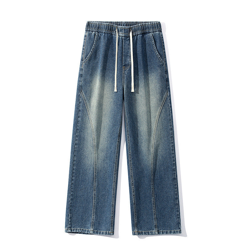 Vintage Distressed Scimitar Jeans für Herren