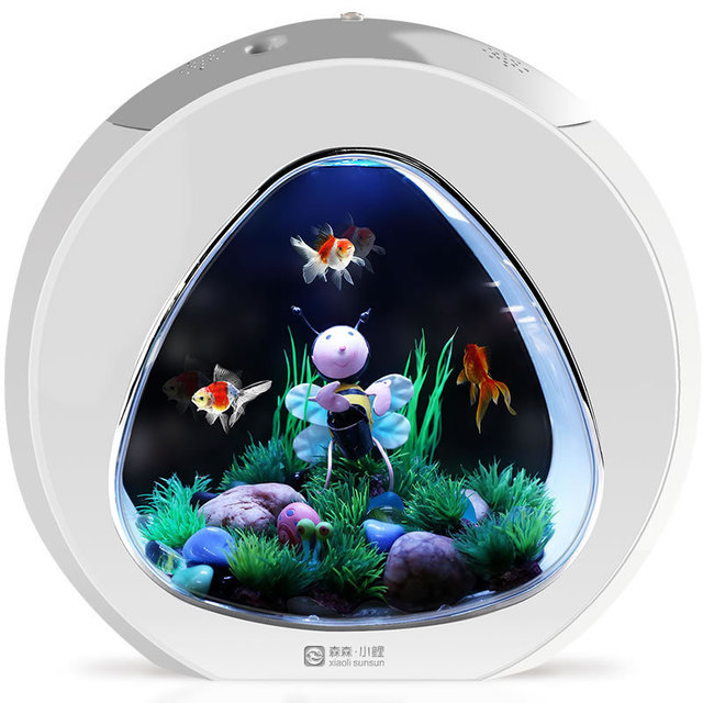 Kompakte Aquarium für den Schreibtisch