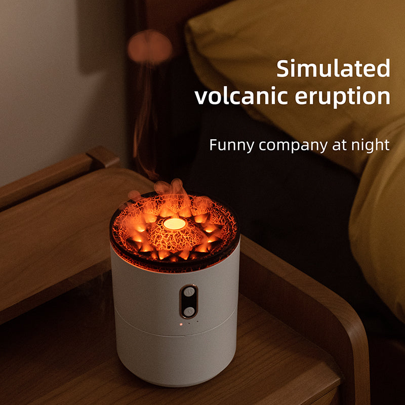 Vulkan Flammen Aroma Diffusor & Luftbefeuchter