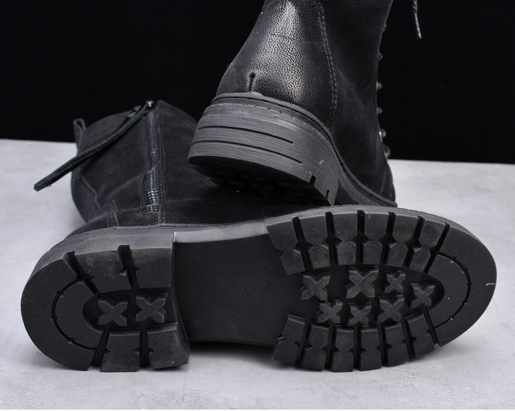 Herren-Cowboystiefel mit runder Zehenpartie – Bild 3 | LuxeStyle