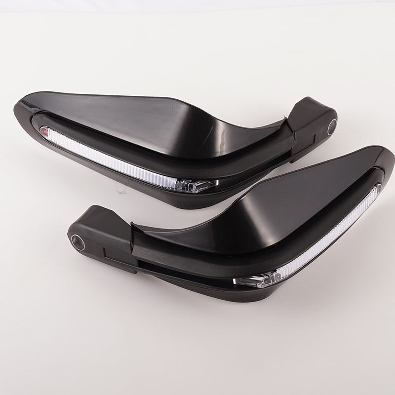 Motorrad Handschutz mit weissem Licht, universal