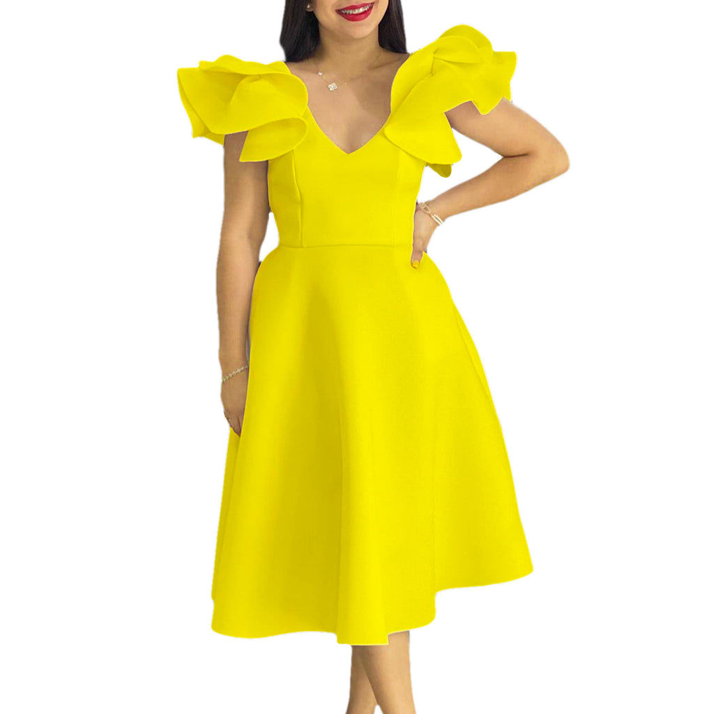 Rüschen-Kleid