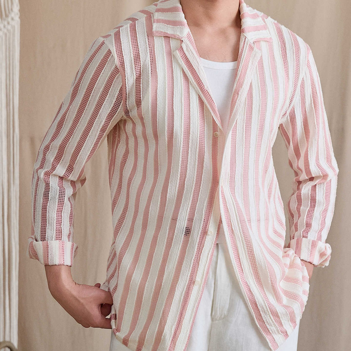Personalisierbare Casual-Hemd – Bild 3 | LuxeStyle