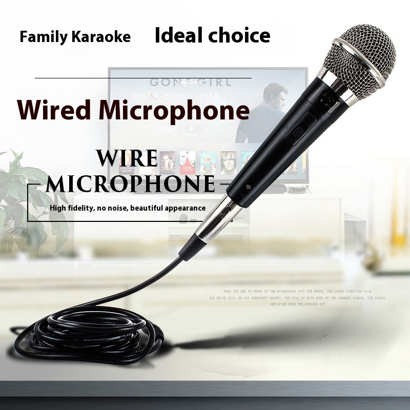 Kabelgebundenes Mikrofon mit Soundkarte
