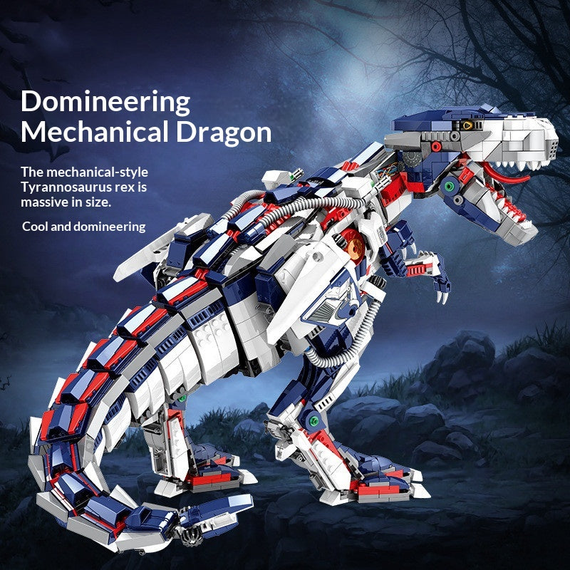 Mechanischer Dino-Bausatz