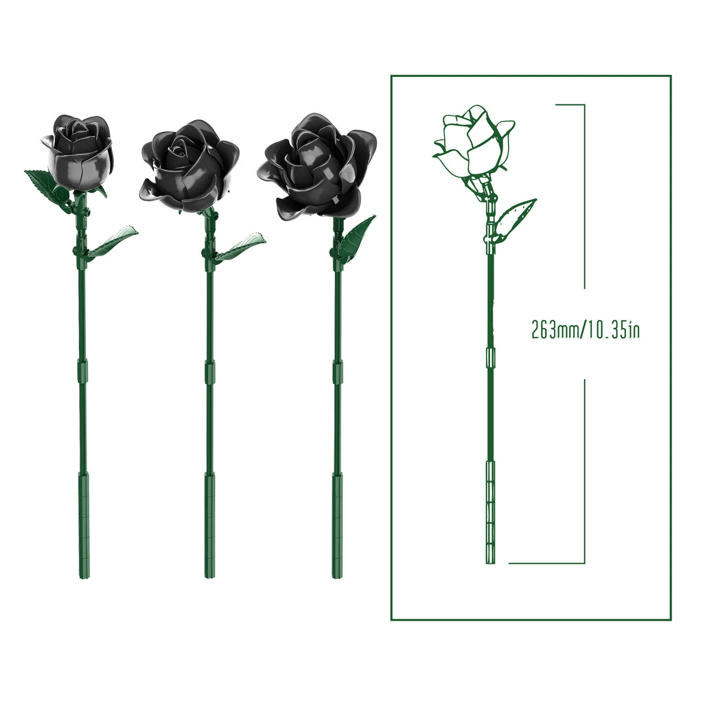 Ewige Rose Bausteine – Kreatives Ornament – Bild 4 | LuxeStyle