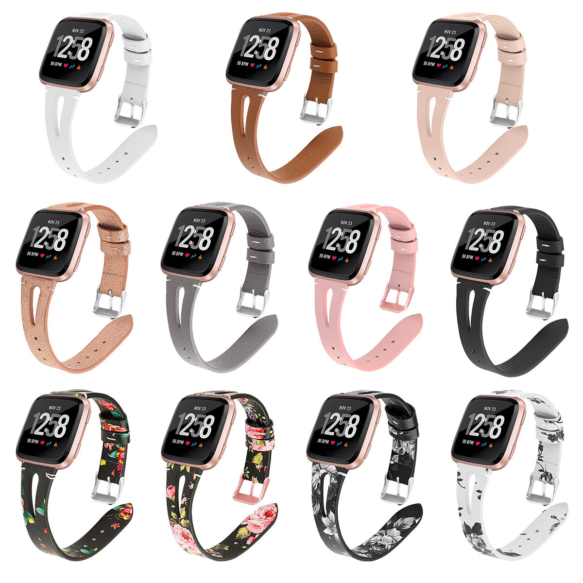 Lederarmband mit Lochmuster