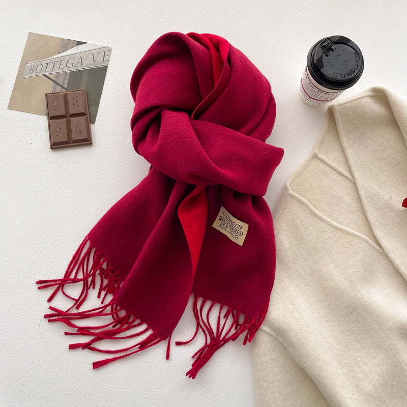 Doppelseitiger Schal | LuxeStyle